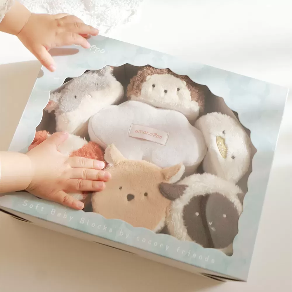 もちふわブロック ふわふわ＋ 森の新しいおともだち